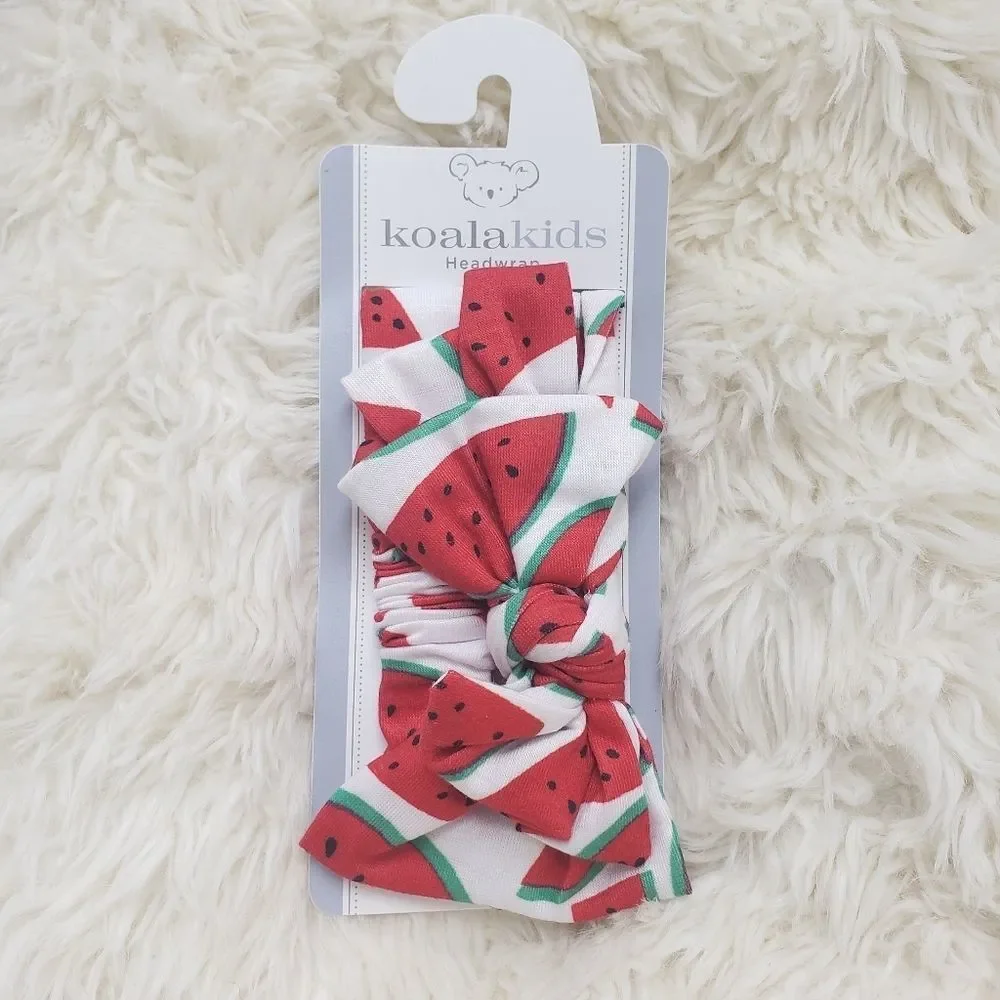 Koala Kids Watermelon Bow Headband